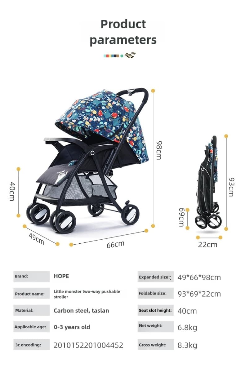 Foldable Baby Stroller