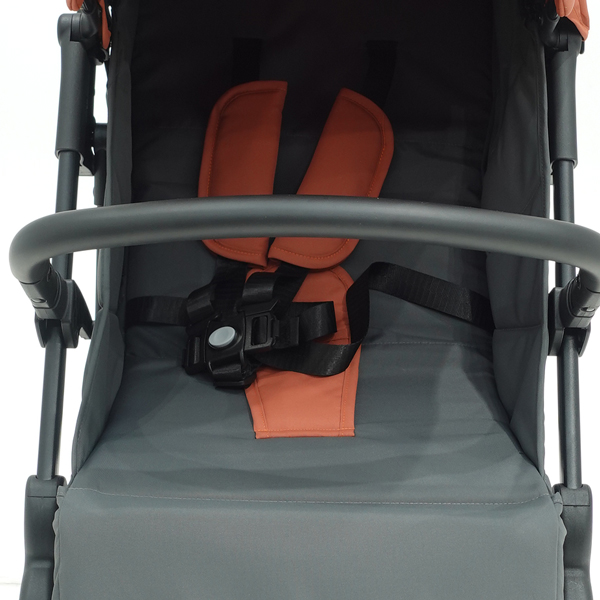5-Point harness with shoulder pads