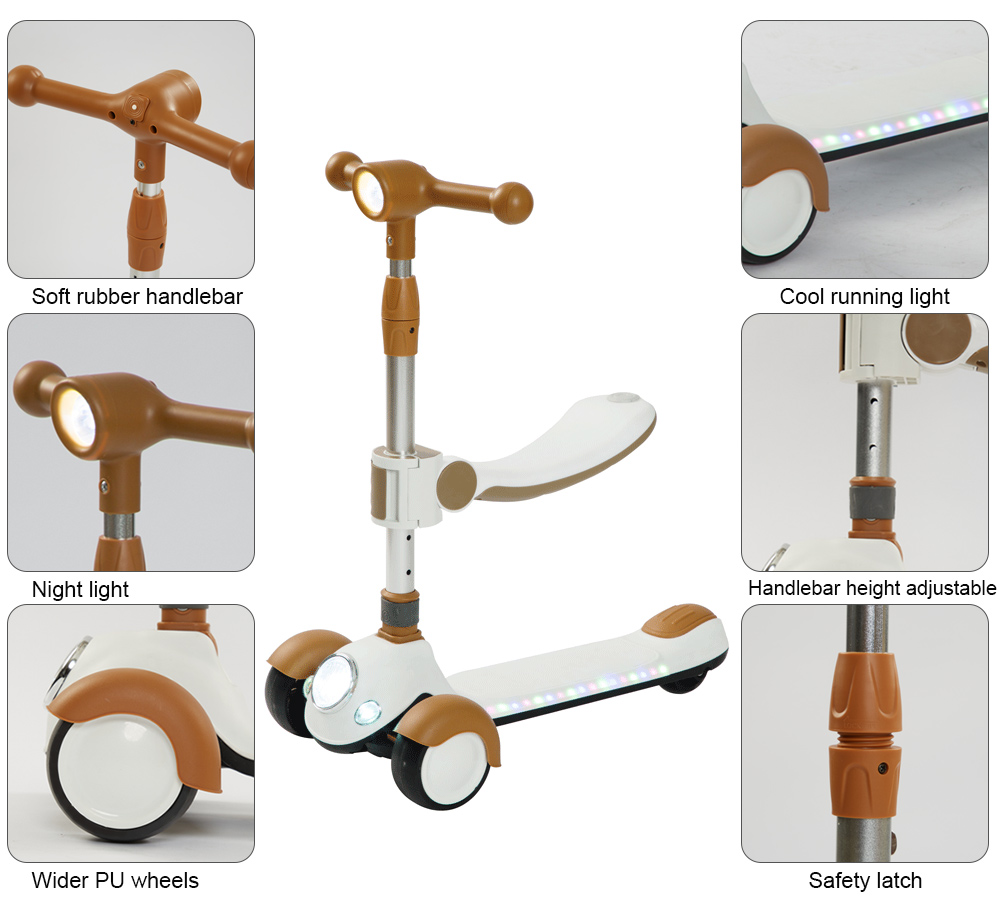 O guia definitivo para os pais escolherem uma scooter resistente e segura para crianças