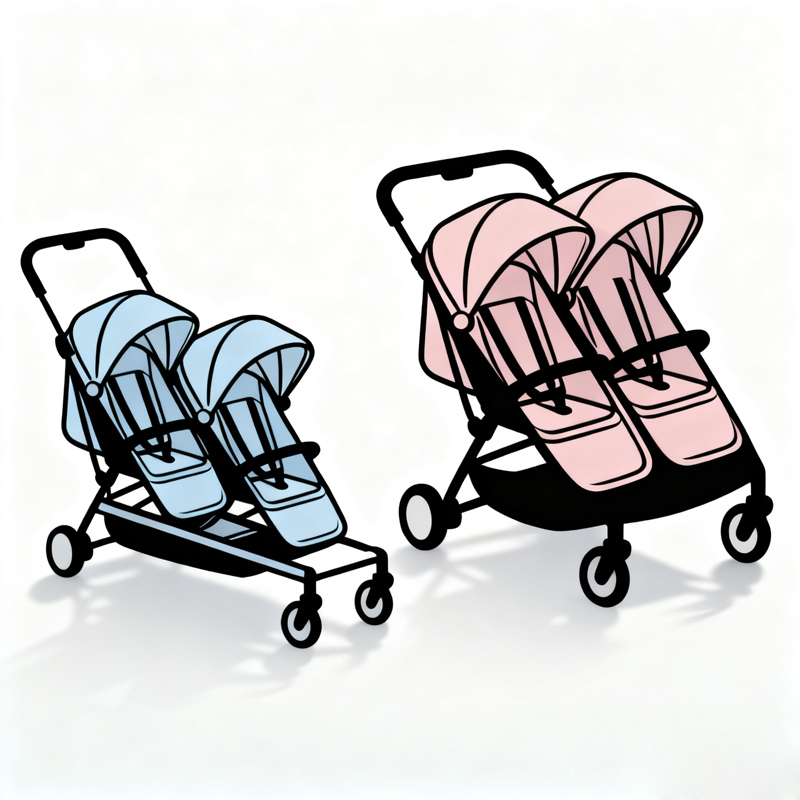 Você precisa de um carrinho de bebê para gêmeos lado a lado?